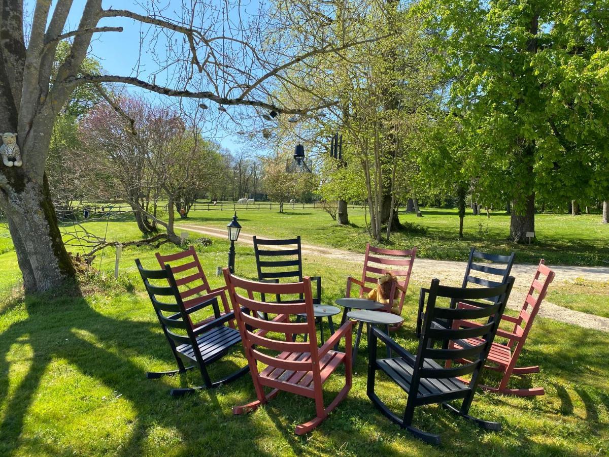 B&B Chateau De Preuil Vallenay ภายนอก รูปภาพ